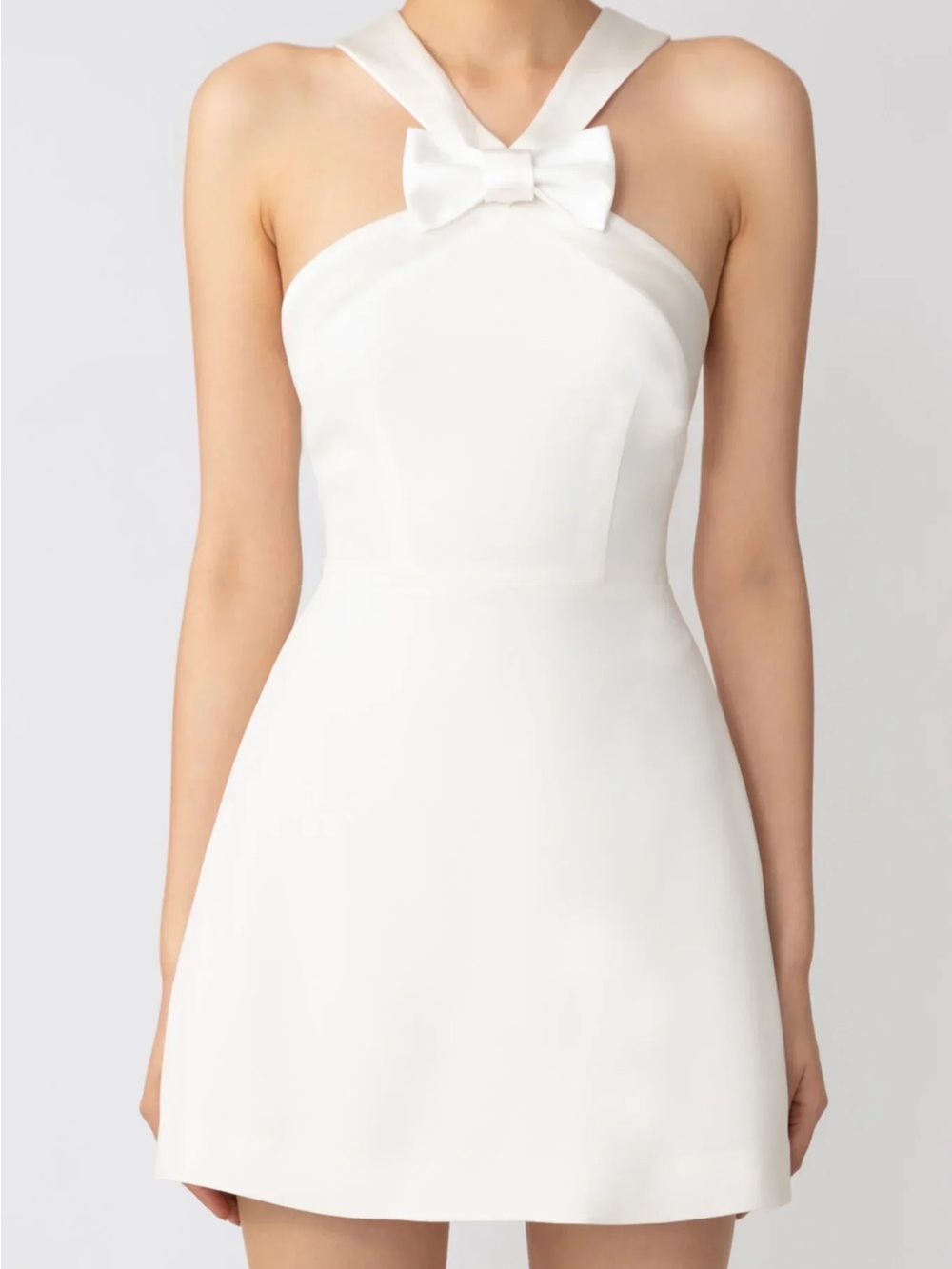 Sau Lee White Elsie Dress